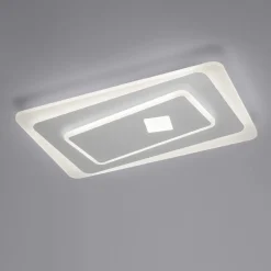 Plafoniere Moderne-Vivida International Vivida brighton big plafoniera per camera da letto 3000k 4000k design rettangolare