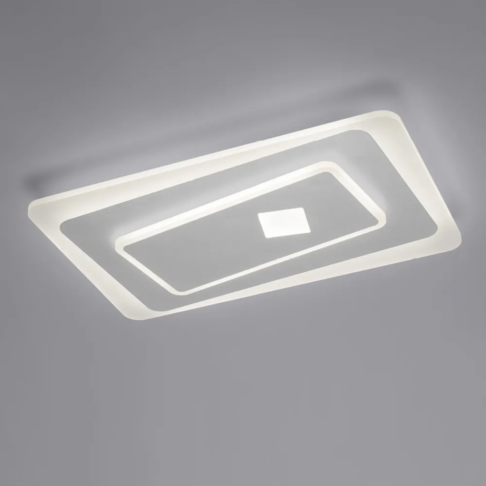 Plafoniere Moderne-Vivida International Vivida brighton big plafoniera per camera da letto 3000k 4000k design rettangolare