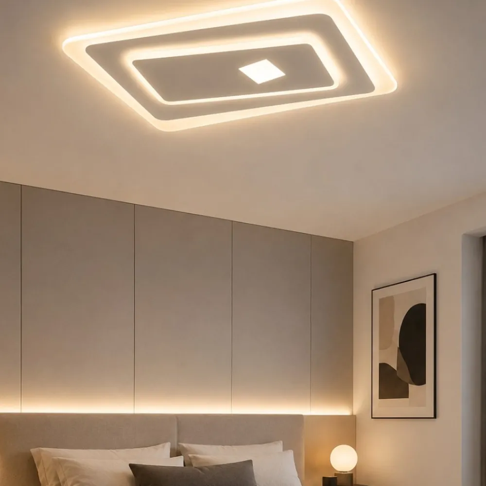 Plafoniere Moderne-Vivida International Vivida brighton plafoniera per camera da letto led 3000k 4000k