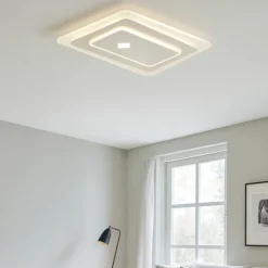 Plafoniere Moderne-Vivida International Vivida brighton plafoniera per soffitto led 40w colore sabbia