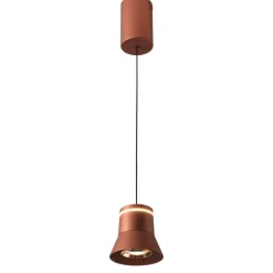 Lampade A Sospensione-Vivida International Vivida cloche lampada a sospensione caffe led 6w 3000k