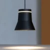 Lampade A Sospensione-Vivida International Vivida cloche lampada nera a sospensione led 6w 3000k