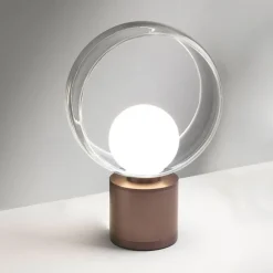 Abat Jour-Vivida International Vivida cosmit abat jour da comodino marrone moderna