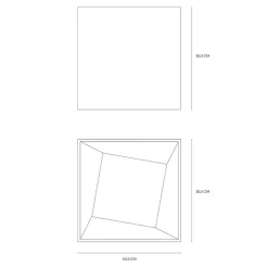 Faretti Da Esterno-Vivida International Vivida cube faretto da esterno nero ip44 led 3000k