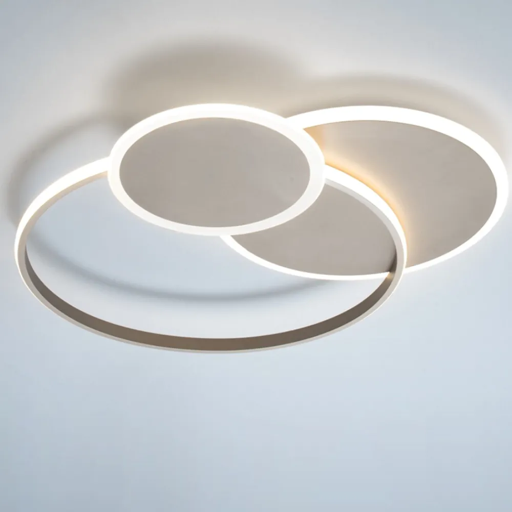 Plafoniere Moderne-Vivida International Vivida eclipse plafoniera per cucina moderna sabbia 60w 3000k 4000k