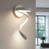 Applique Da Parete-Vivida International Vivida flame applique bianco led 12w 3000k 4000k