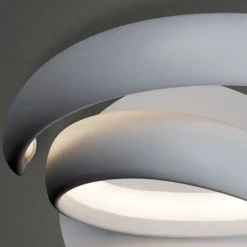 Applique Da Parete-Vivida International Vivida flame applique bianco led 12w 3000k 4000k