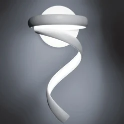 Applique Da Parete-Vivida International Vivida flame applique bianco led 12w 3000k 4000k