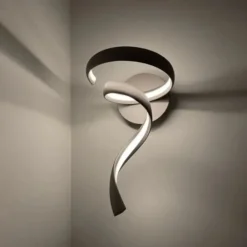 Applique Da Parete-Vivida International Vivida flame applique led moderna sabbia 3000k 4000k
