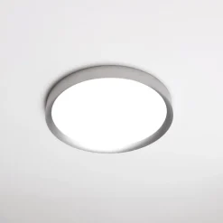 Plafoniere Moderne-Vivida International Vivida hera plafoniera moderna 50cm titanio led 40w cct dimmerabile