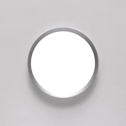 Plafoniere Moderne-Vivida International Vivida hera plafoniera moderna 50cm titanio led 40w cct dimmerabile