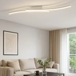 Plafoniere Moderne-Vivida International Vivida hyperbola bianca plafoniera led 40w 3000k 4000k design moderna