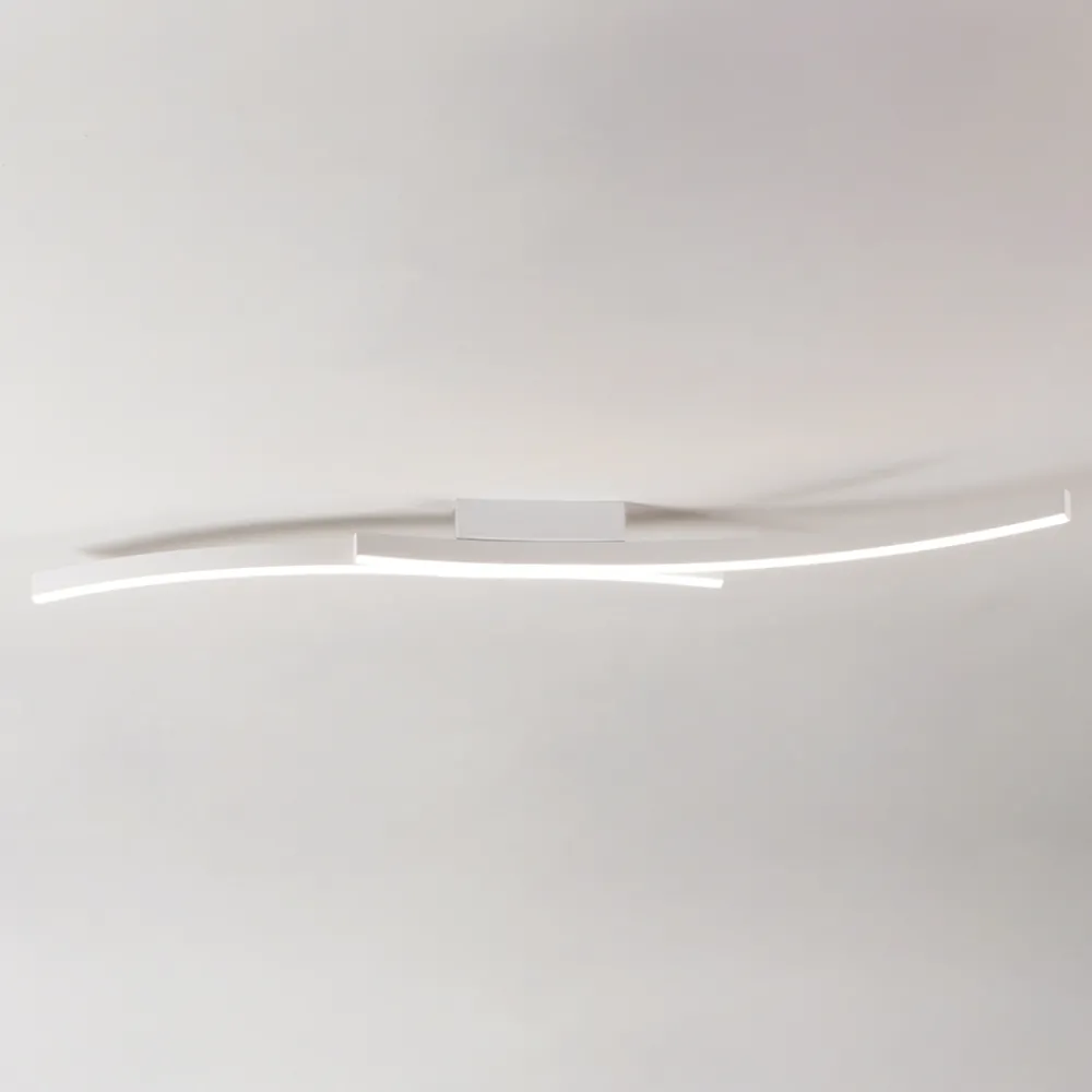 Plafoniere Moderne-Vivida International Vivida hyperbola bianca plafoniera led 40w 3000k 4000k design moderna