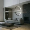 Lampadari Moderni-Vivida International Vivida in&out lampadario moderno nero led 50w 3000k 4000k