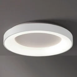 Plafoniere Moderne-Vivida International Vivida inner-r 80 plafoniera bianca rotonda led 80w 3000k 4000k dimmerabile