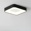 Plafoniere Moderne-Vivida International Vivida inner-s plafoniera 40 nera led 32w 3000k 4000k dimmerabile