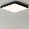 Plafoniere Moderne-Vivida International Vivida inner-s plafoniera 80 quadrata nera led 80w 3000k 4000k dimmerabile