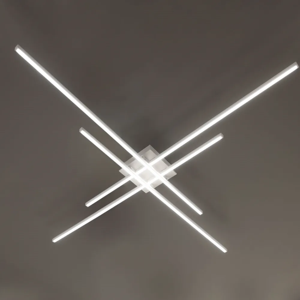 Plafoniere Moderne-Vivida International hashtag plafoniera led 56w 3000k bianca