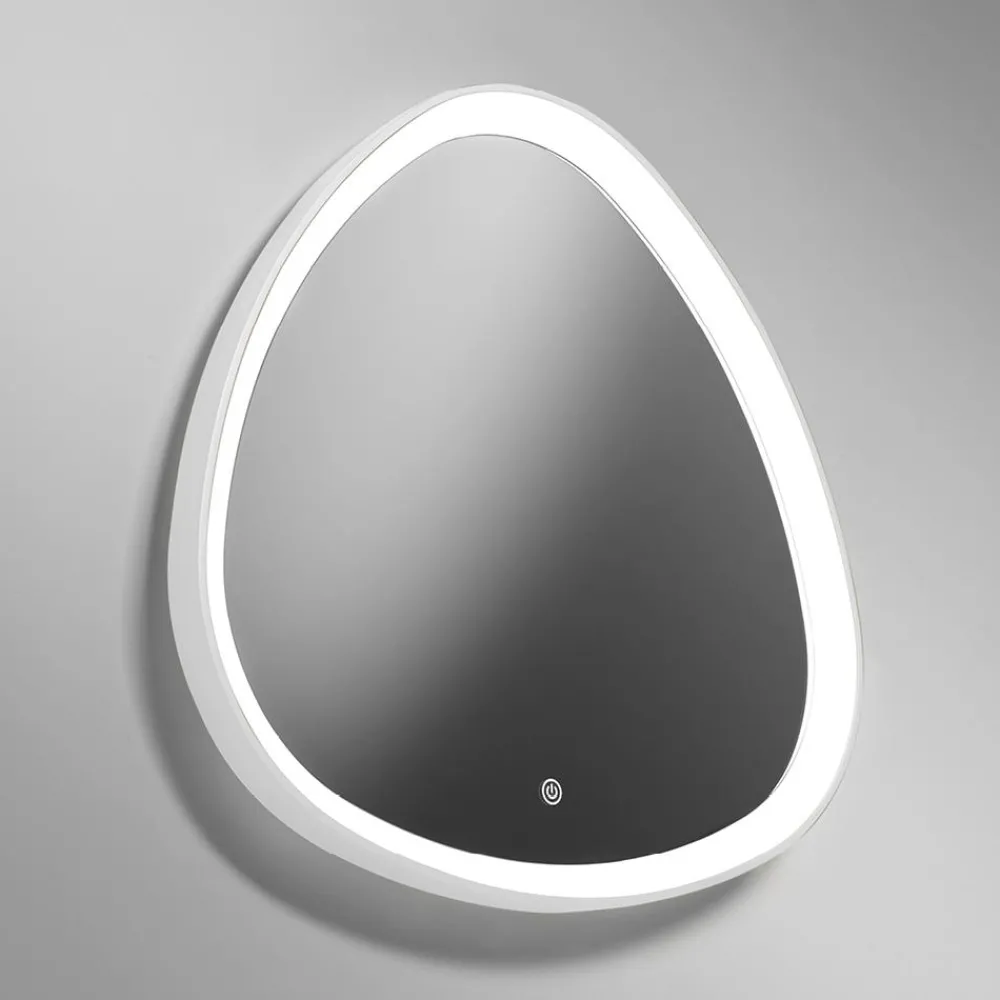 Specchi Da Parete-Vivida International lifering-p specchio touch led bianco 61cm 25w 3000k