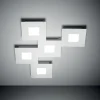 Plafoniere Moderne-Vivida International squares plafoniera moderna da cucina 37w 3000k bianco