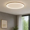 Plafoniere Moderne-Vivida International Vivida lifering-o plafoniera led sabbia ovale 40w 3000k 4000k
