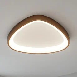 Plafoniere Moderne-Vivida International Vivida lifering-p plafoniera bronzo led 38w 3000k 4000k dimmerabile moderna