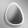 Specchi Da Parete-Vivida International Vivida lifering specchio titanio led touch 25w 3000k