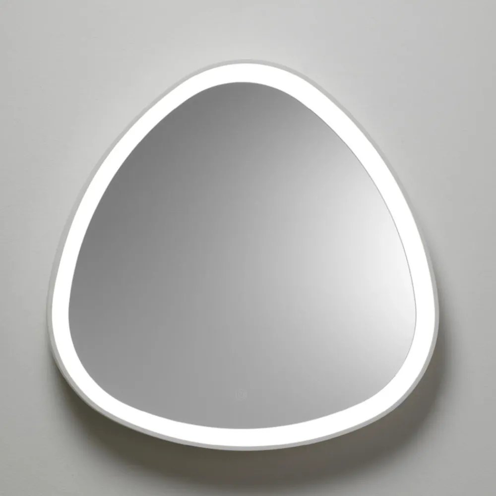 Specchi Da Parete-Vivida International Vivida lifering specchio titanio led touch 25w 3000k