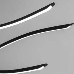 Lampadari Moderni-Vivida International Vivida lil wave lampadario moderno led 3000k nero