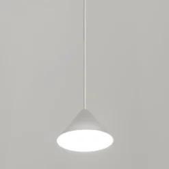 Lampade A Sospensione-Vivida International Vivida luminelle lampada a sospensione cono bianco moderno