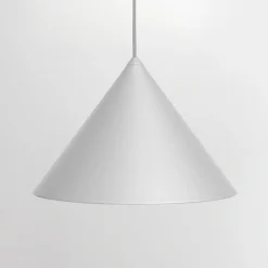 Lampade A Sospensione-Vivida International Vivida luminelle lampada a sospensione cono bianco