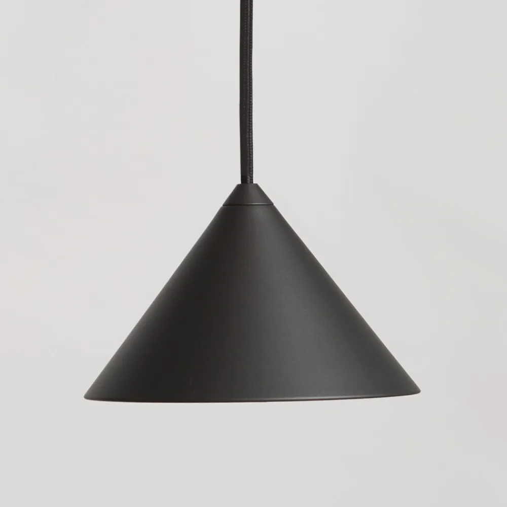 Lampade A Sospensione-Vivida International Vivida luminelle lampada a sospensione cono antracite moderno