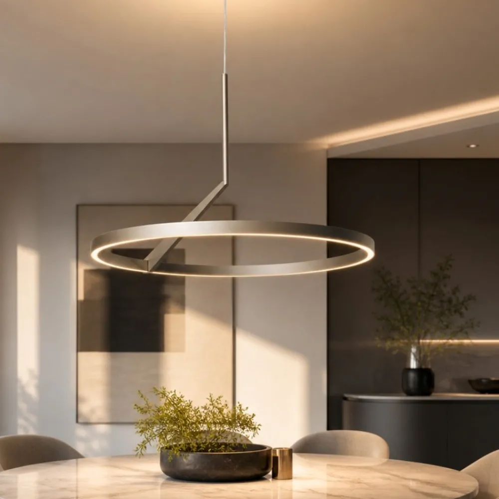 Lampadari Moderni-Vivida International Vivida meridiana lampadario sabbia moderno led 44w 3000k 4000k