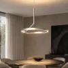 Lampadari Moderni-Vivida International Vivida meridiana lampadario moderno titanio led 17w 3000k 4000k