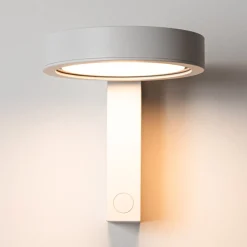 Applique Camera Da Letto-Vivida International Vivida noxis applique da comodino orientabile bianca led dimmerabile presa usb