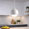 Lampade A Sospensione-Vivida International Vivida shallow lampada a sospensione per cucina bianca led 3000k