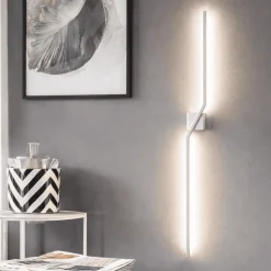 Applique Da Parete-Vivida International Vivida stick applique da parete moderna minimalista bianca led 3000k