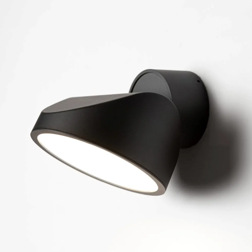 Applique Da Parete-Vivida International Vivida tarp applique da parete orientabile nera led cct dimmerabile