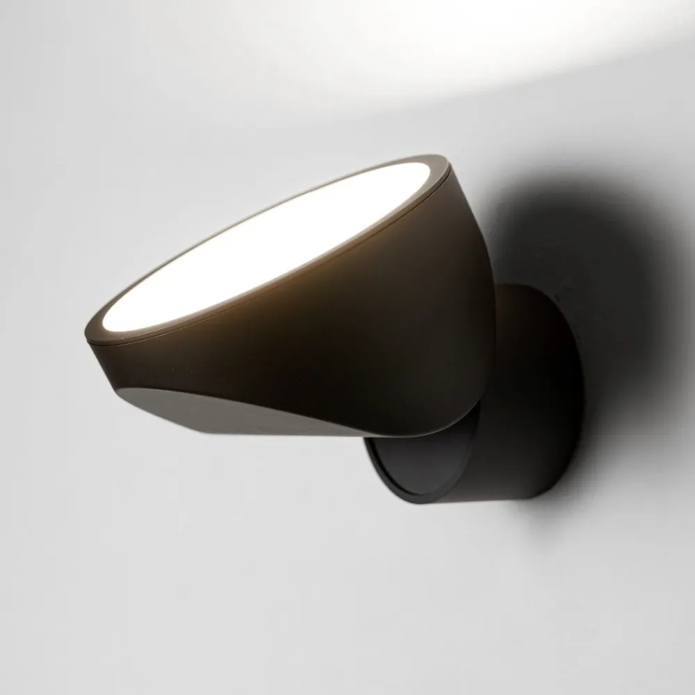 Applique Da Parete-Vivida International Vivida tarp applique da parete orientabile nera led cct dimmerabile