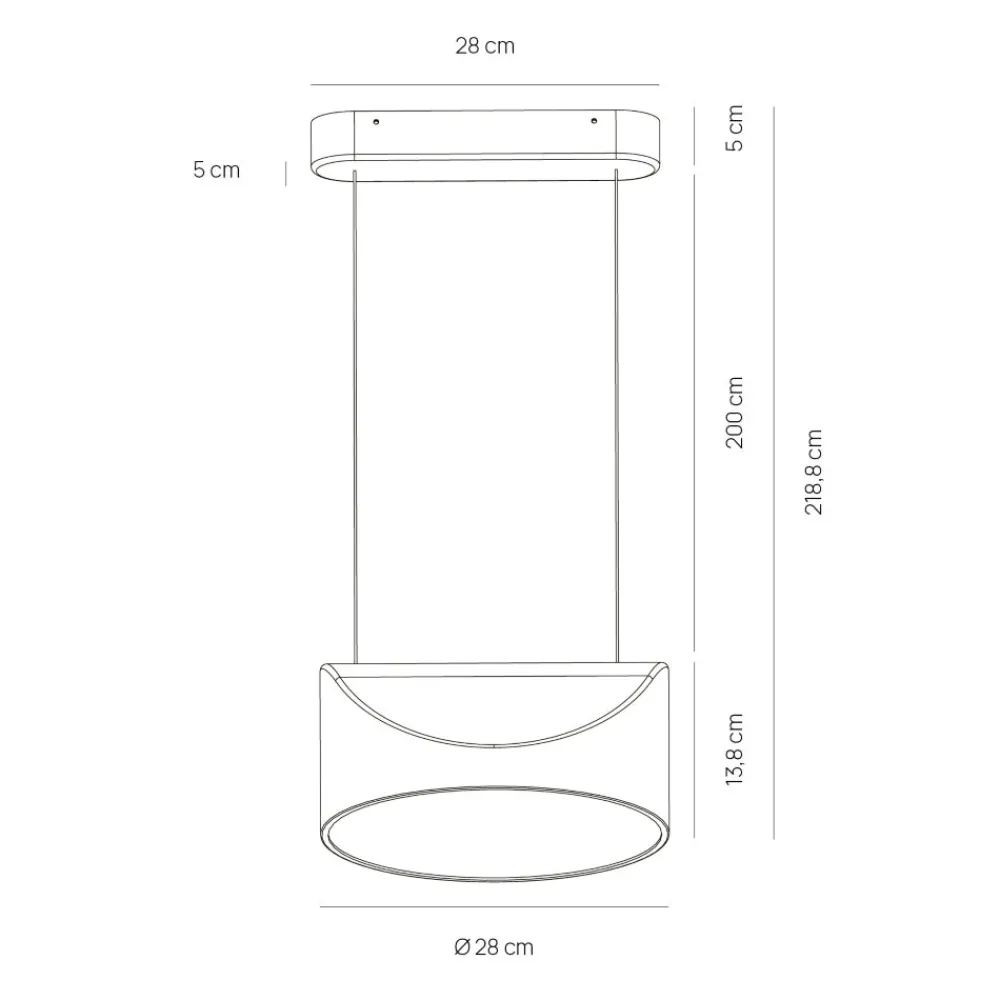 Lampadari Cucina-Vivida International Vivida tarp lampadario da cucina sabbia dimmerabile led cct