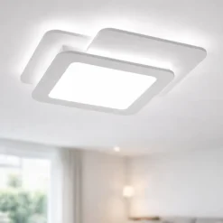 Plafoniere Moderne-Vivida International Vivida triniti plafoniera moderna led cct 52 cm dimmerabile con telecomando