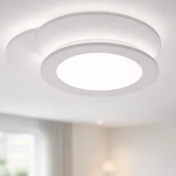 Plafoniere Moderne-Vivida International Vivida trinity plafoniera moderna led cct dimmerabile con telecomando