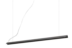 Lampadari Moderni-Ideal Lux V-line sp lampadario moderno nero led 20w 3000k