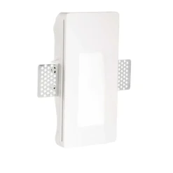 Segnapasso Led-Ideal Lux Walky-2 fi segnapasso di gesso da incasso led 1w 3000k 220-240v