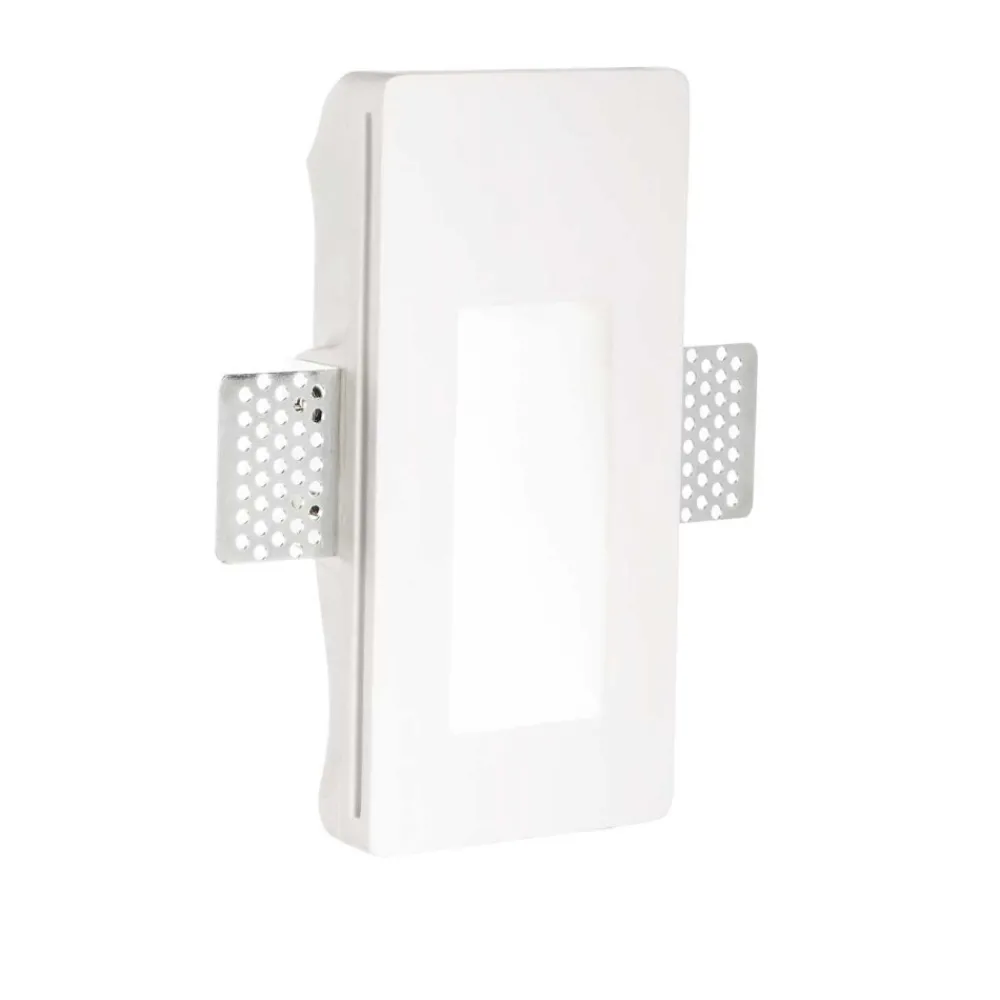 Segnapasso Led-Ideal Lux Walky-2 fi segnapasso di gesso da incasso led 1w 3000k 220-240v