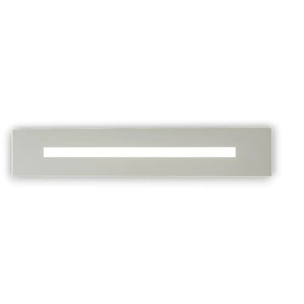 Applique Da Parete-Top Light Wally applique led grigio 30w moderna