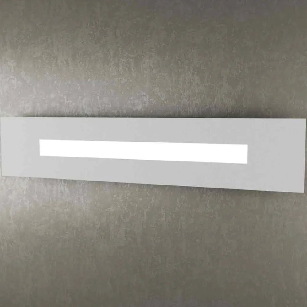 Applique Da Parete-Top Light Wally applique led grigio 30w moderna