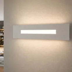 Applique Da Parete-Top Light Wally applique led moderna grigio per interni