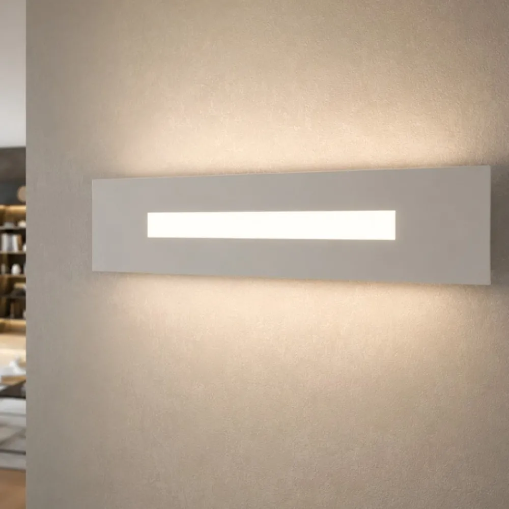 Applique Da Parete-Top Light Wally applique led moderna grigio per interni