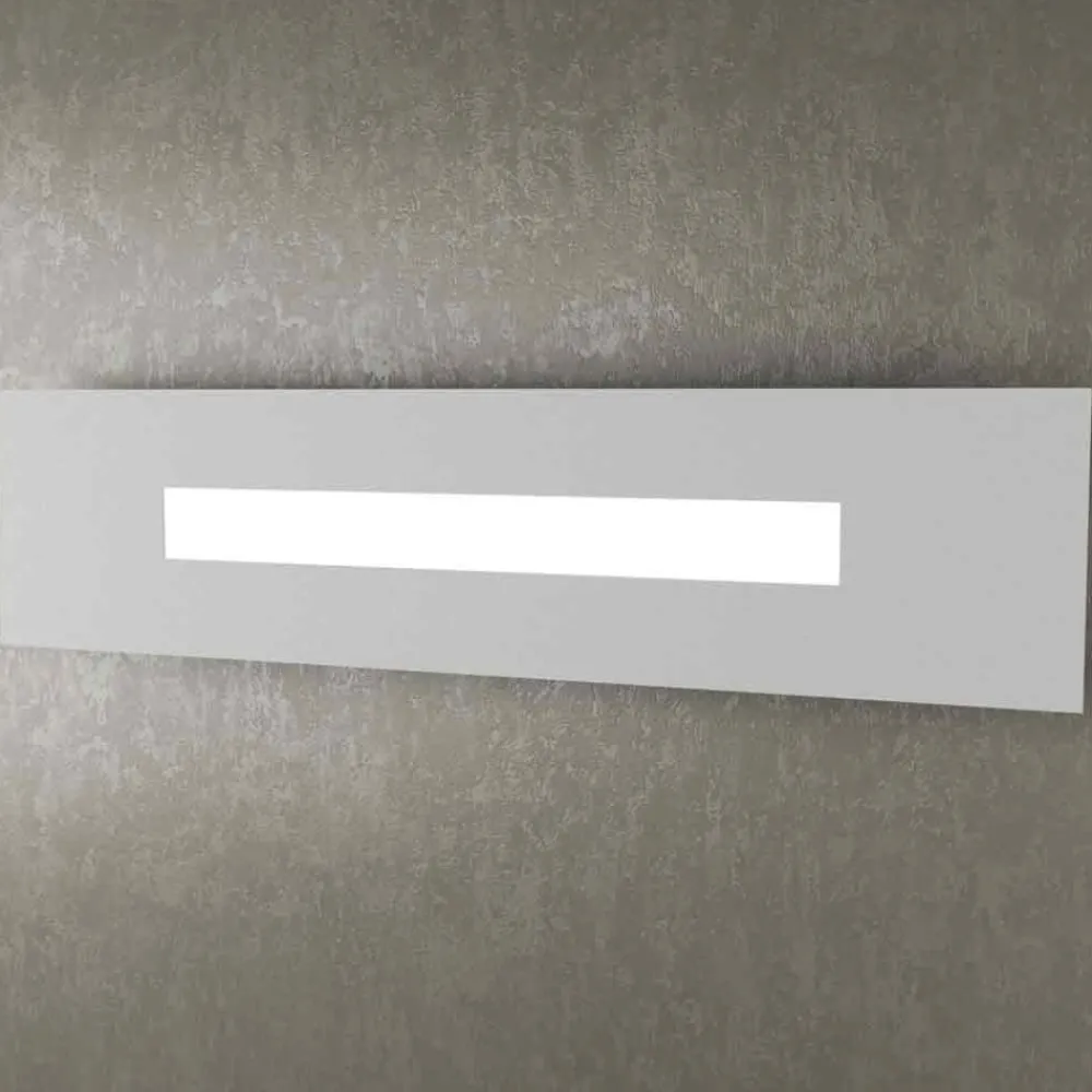 Applique Da Parete-Top Light Wally applique led moderna grigio per interni